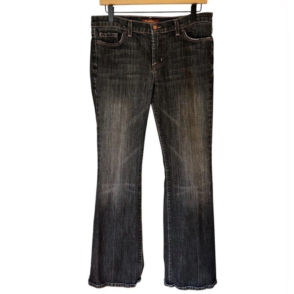 David Kahn Women’s Lauren Bootcut Dark Wash 5 Pocket MidRise Classic Jeans Sz 30